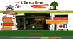 Desktop Screenshot of librairie-ileauxlivres-savoie.com